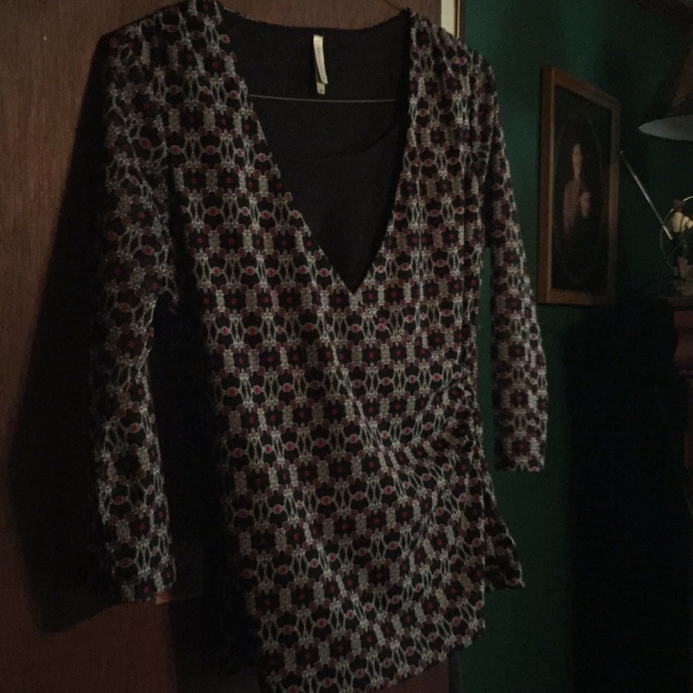 Multi colored blouse